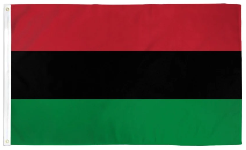 African American 3x5 Polyester Flag