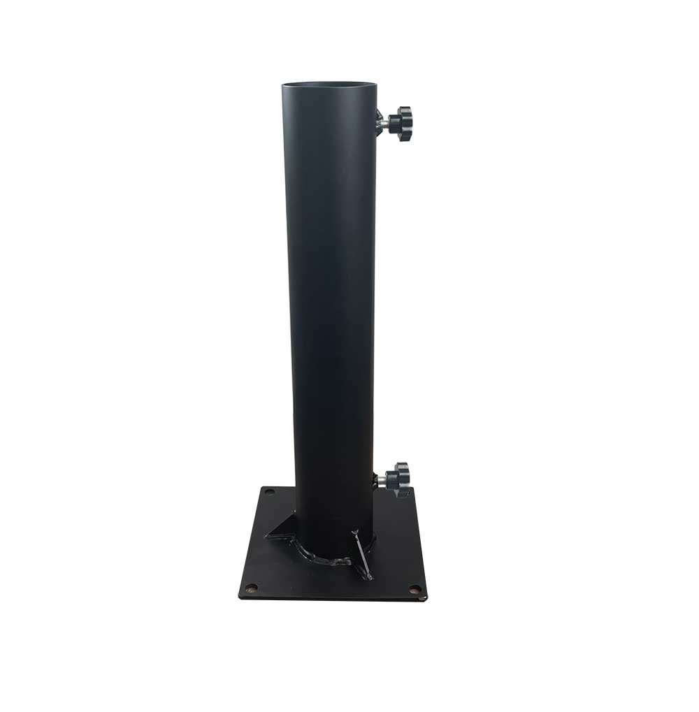 1.5"- 3" Diameter Flagpole Flat/Deck Mount