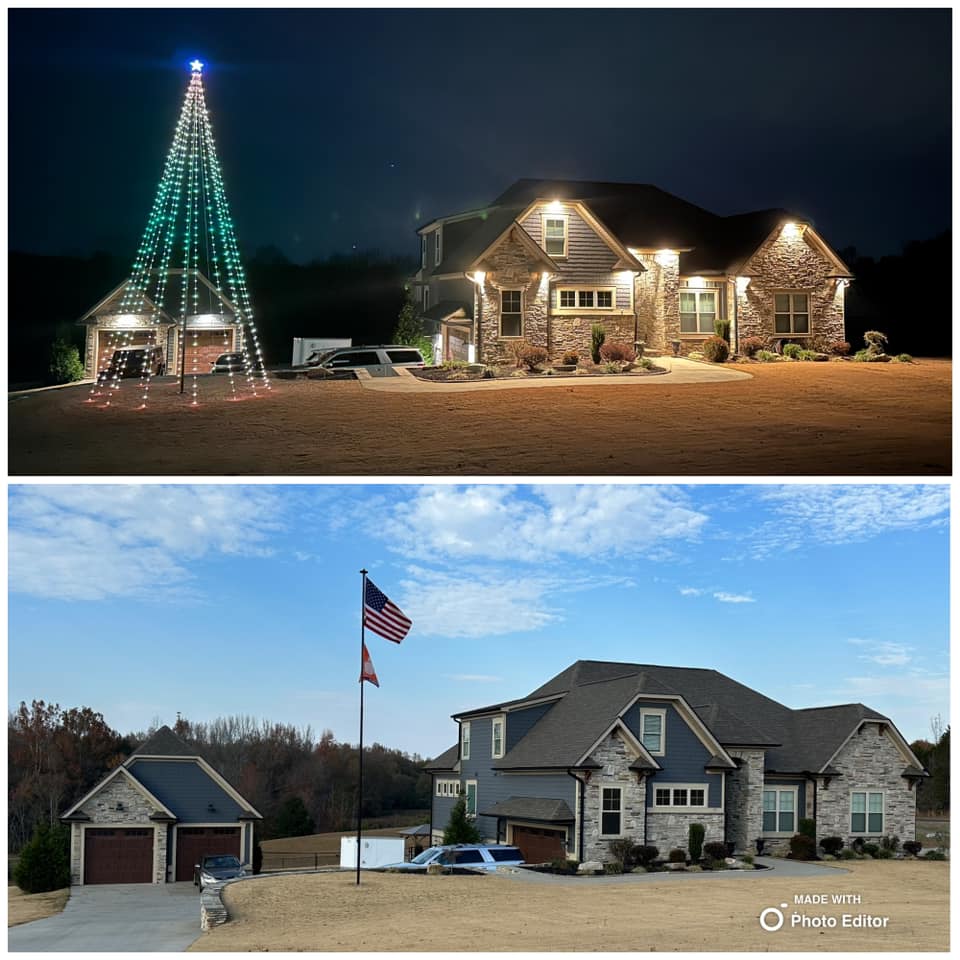 Dream Flagpole Christmas Tree Lights Gen 4