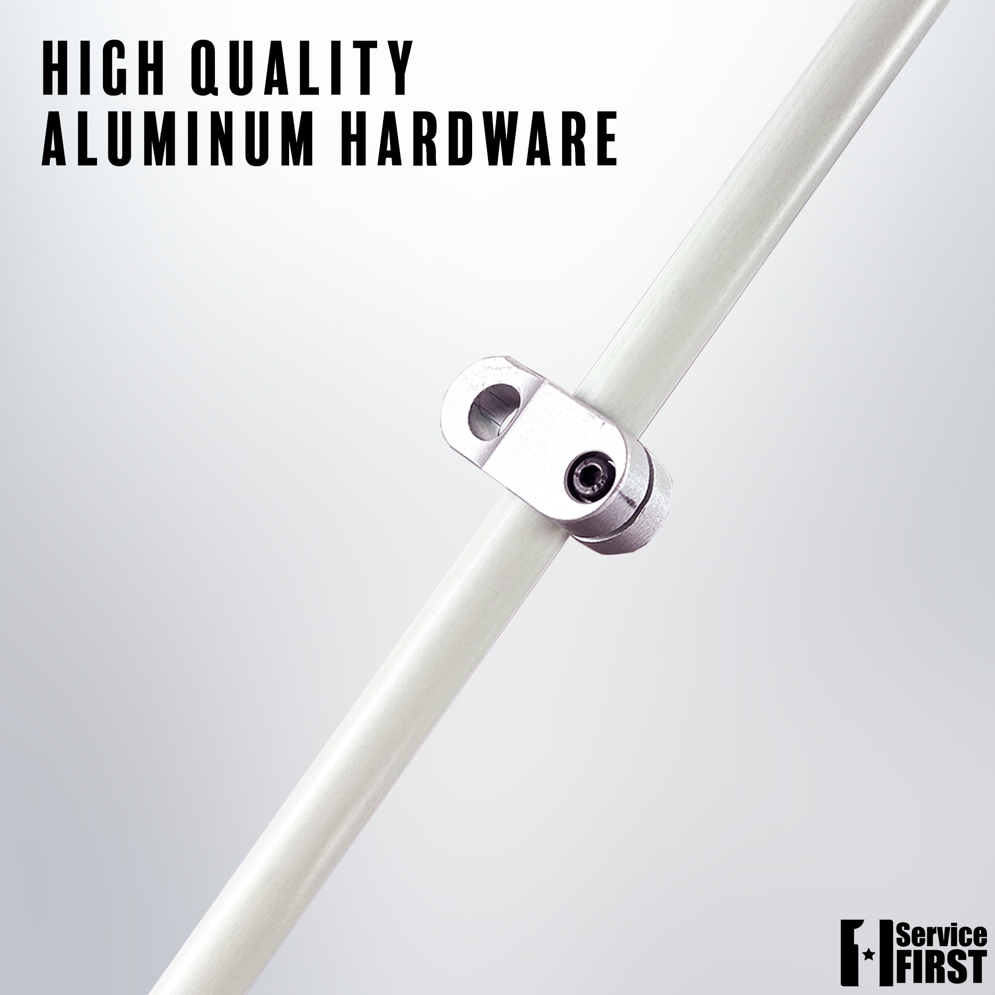 Boat Flagpole- Rod Holder Fiberglass Flagpole