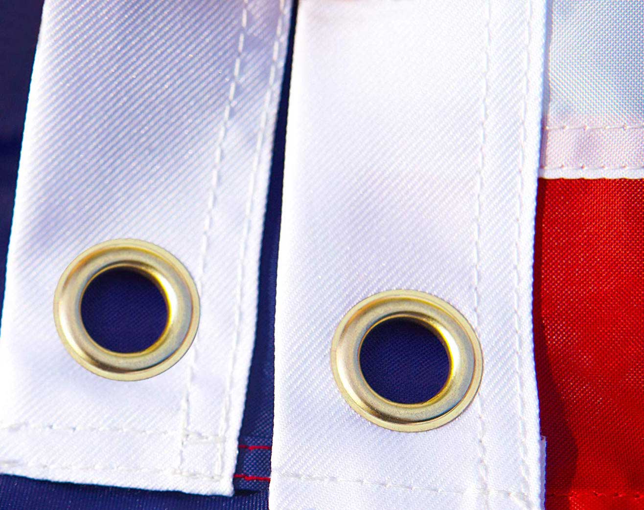 Betsy Ross Sewn & Embroidered Flag