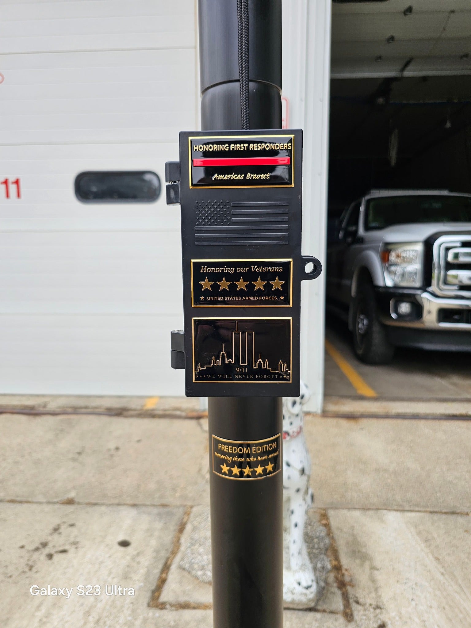 Flagpole Cleat Lock Box