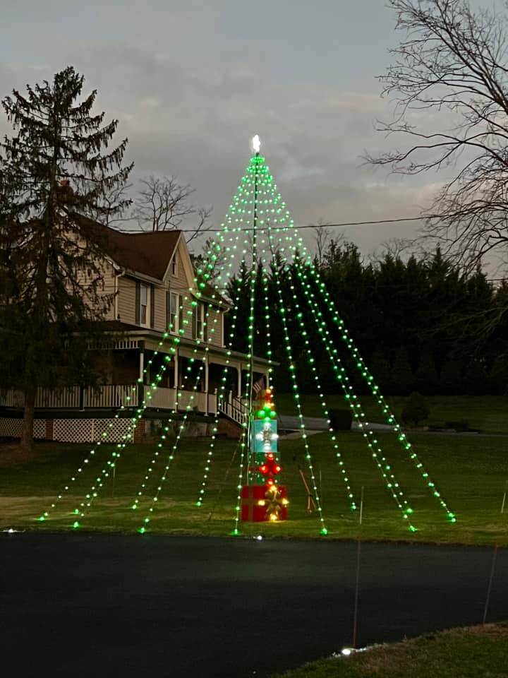 Dream Flagpole Christmas Tree Lights Gen 4