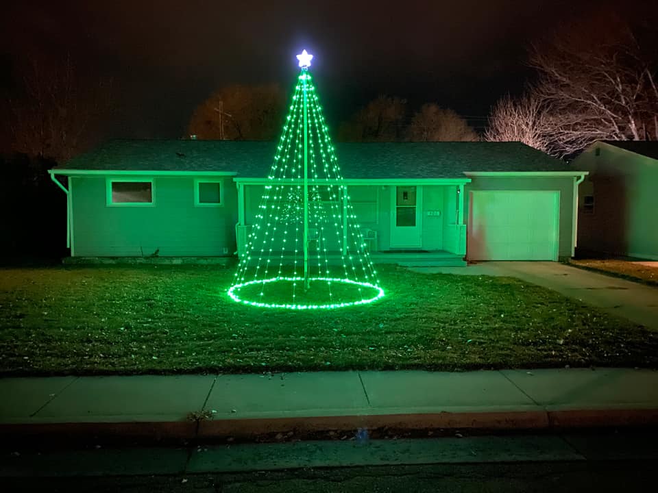 Dream Flagpole Christmas Tree Lights Gen 4