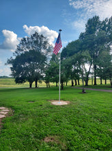 Load image into Gallery viewer, 25ft Delta Telescoping (Silver) Flagpole Kit
