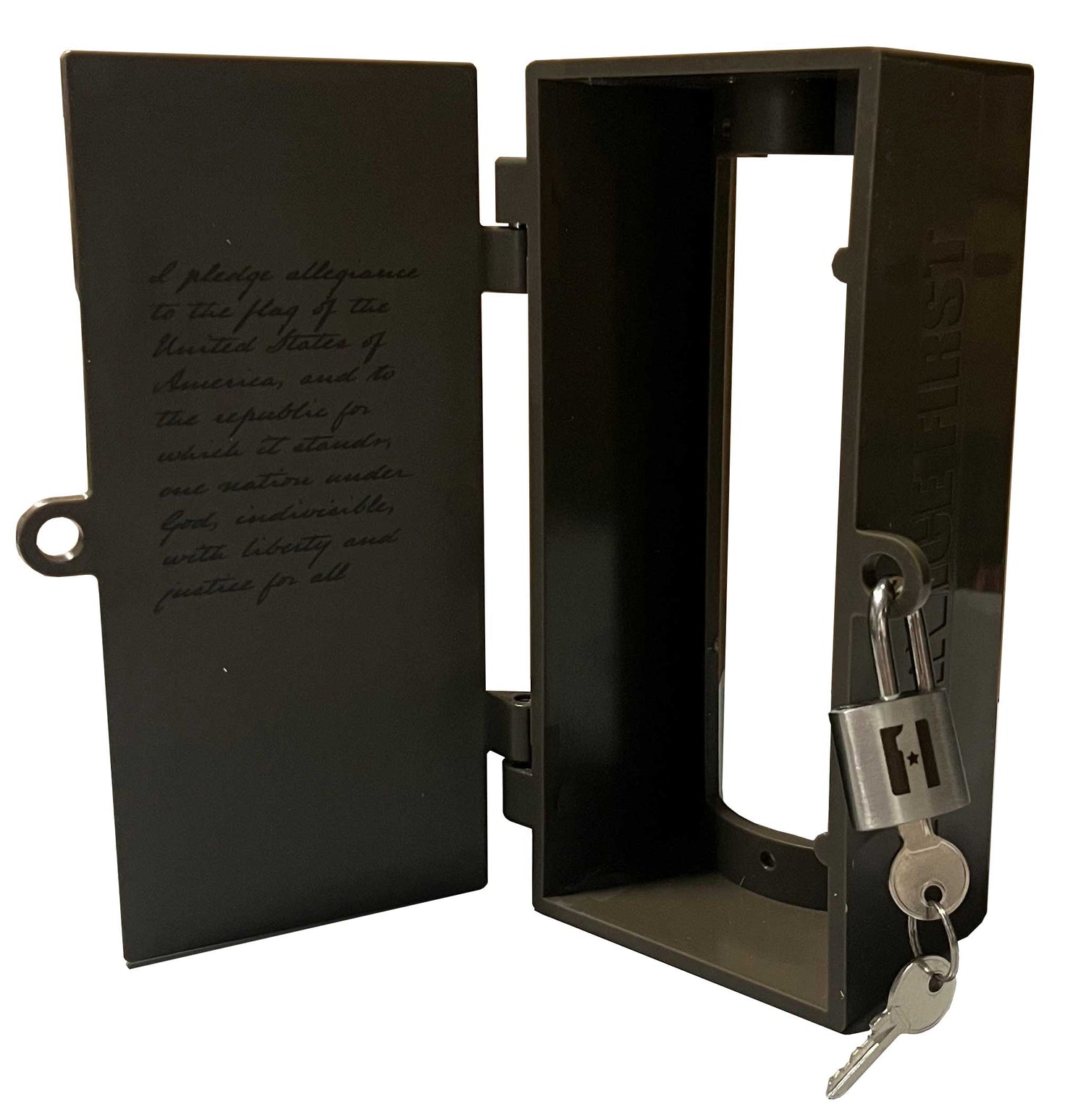 Flagpole Cleat Lock Box