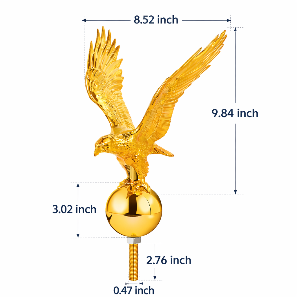 Flying Eagle Finial
