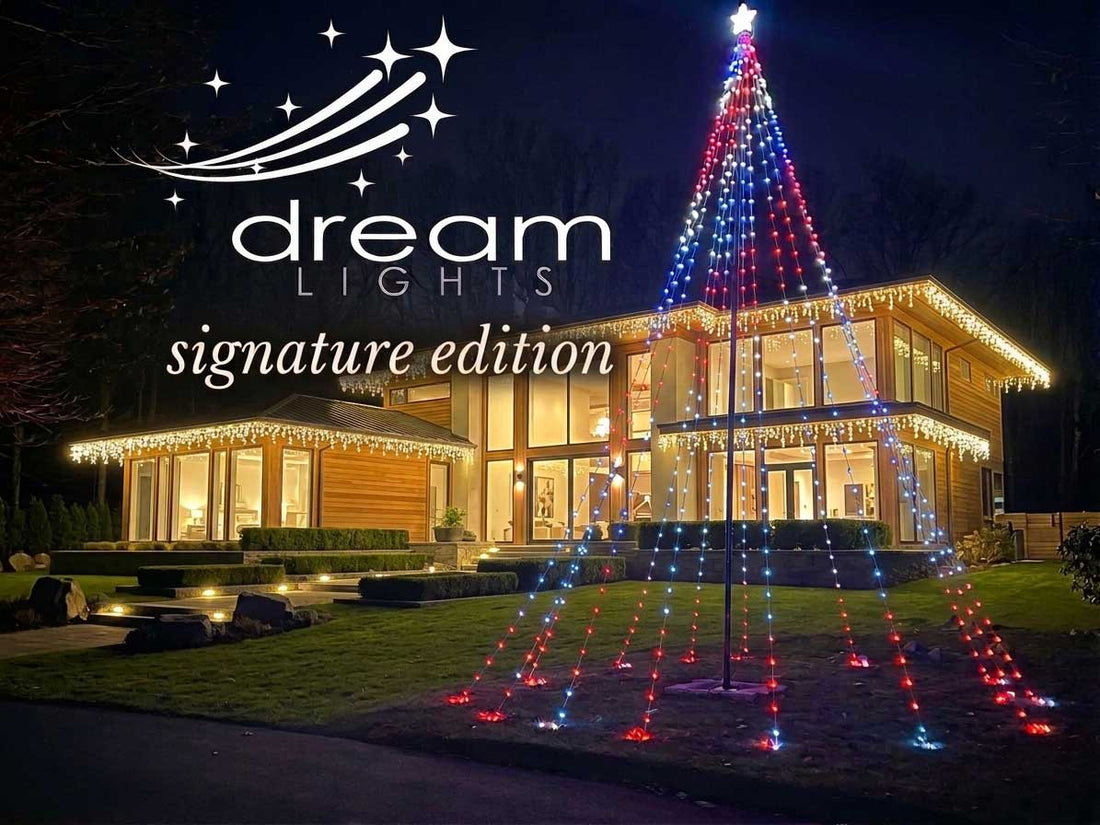 **NEW** 2026 Service First Dream Flagpole Christmas Tree Lights Signature Ed.