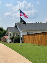 Load image into Gallery viewer, 25ft Delta Telescoping (Silver) Flagpole Kit

