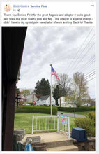 Load image into Gallery viewer, Flag Pole Sleeve Adapter
