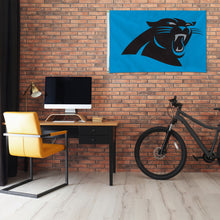 Load image into Gallery viewer, 3&#39;x5&#39; Carolina Panthers Flag
