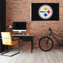 Load image into Gallery viewer, 3&#39;x5&#39; Pittsburgh Steelers Flag

