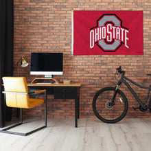 Load image into Gallery viewer, 3&#39;x5&#39; Ohio State Buckeyes Flag
