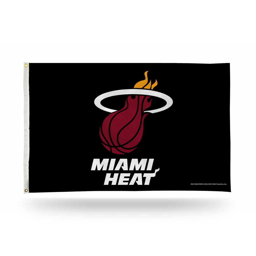 3'x5' Miami Heat Flag