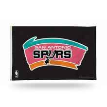 Load image into Gallery viewer, 3&#39;x5&#39; San Antonio Spurs Flag
