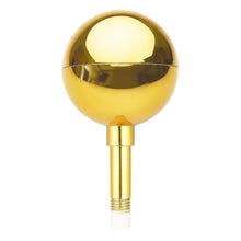 Load image into Gallery viewer, Gold/Black Ball Finial
