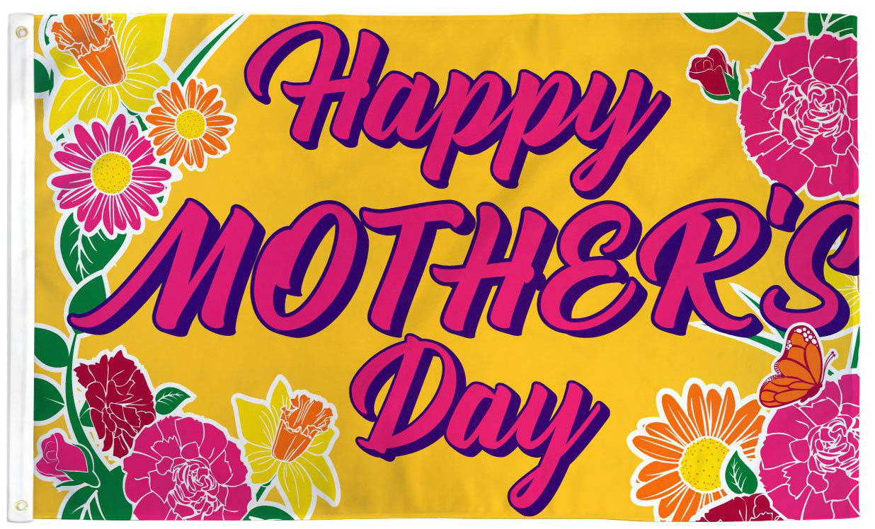 Cayyon Mother's Day Flags 12 x 18 Double Sided, (Happy Mother's Day Garden Flag ) Mother's Day Cayyon Mother's Day Flags 12 x 18 Double Sided, (Happy Mother's Day Garden Flag ) Mother's Day
