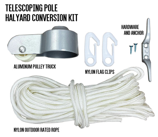 Halyard (Rope) Conversion kit – OldGloryFlagpole