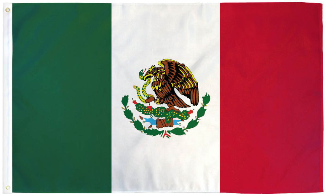 3x5 Mexico Flag