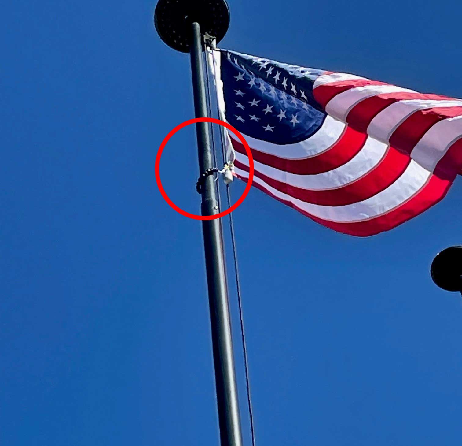 Stainless Steel Flag Tether