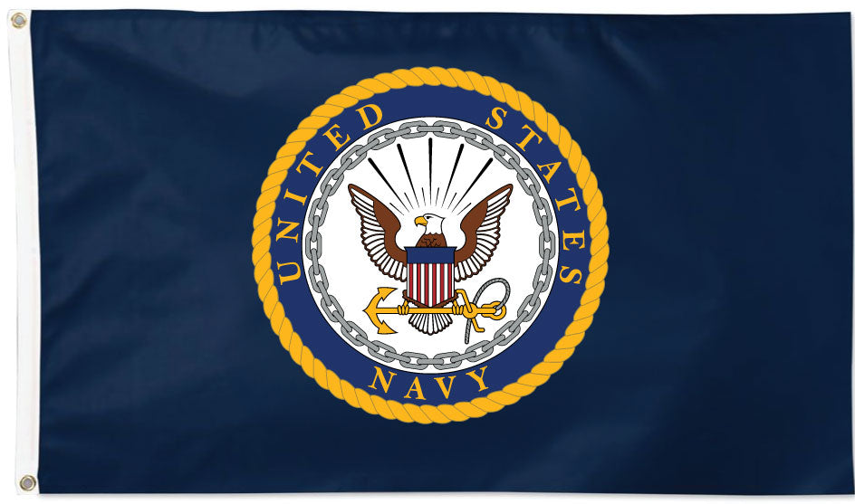 2'x3' Traditional US Navy Flag