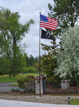 Load image into Gallery viewer, 20&#39; or 25&#39; Delta Telescoping Flagpole &quot;Independence&quot; (Bronze) (NEW!)
